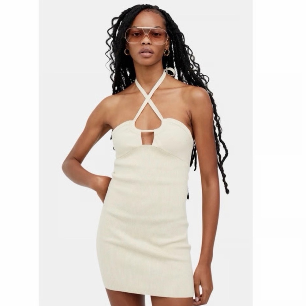 FOR LOVE & LEMONS HALTER DRESS